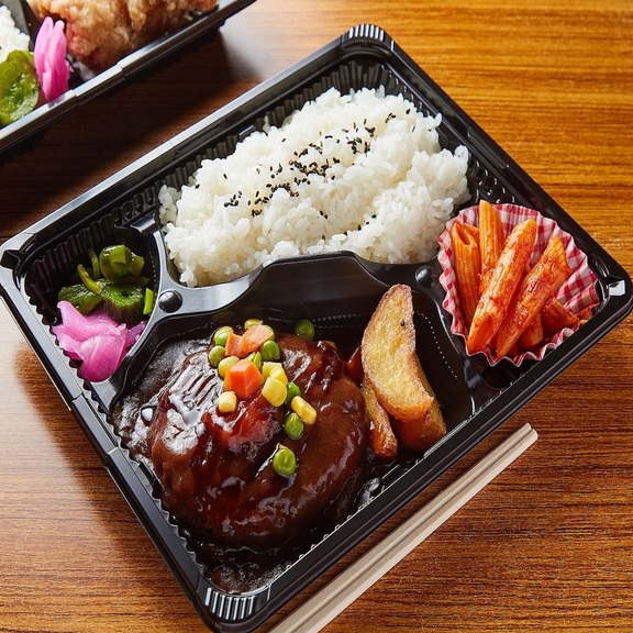 煮込みハンバーグ弁当